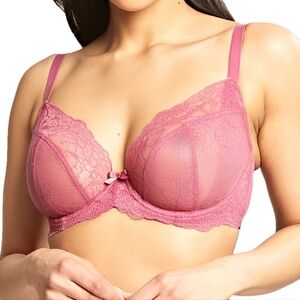 Panache Pink Lace Bra